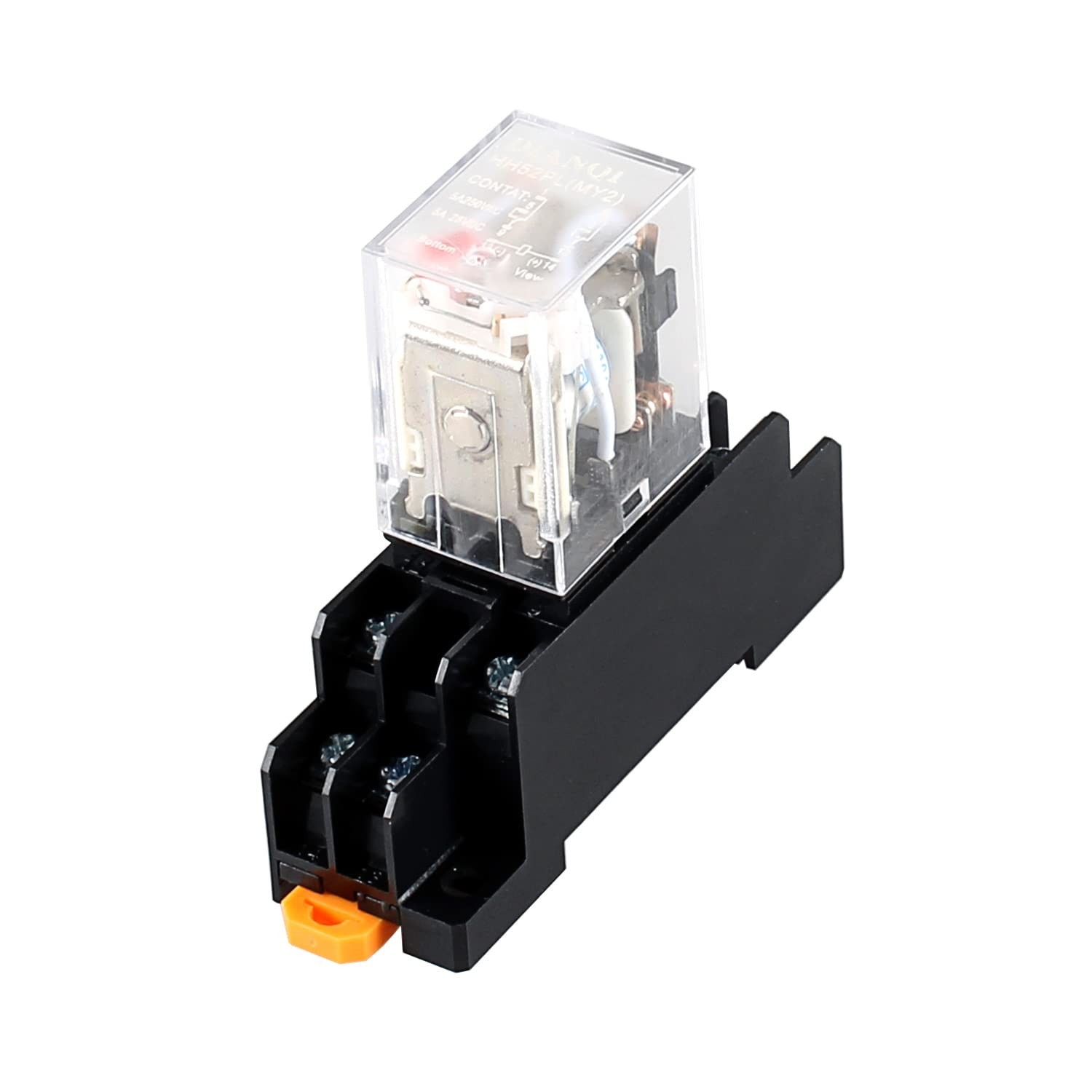 1PC AC 110V-120V 8-Pin 5Amp Electromagnetic Power Relay DPDT 2NO+2NC Relay Co...