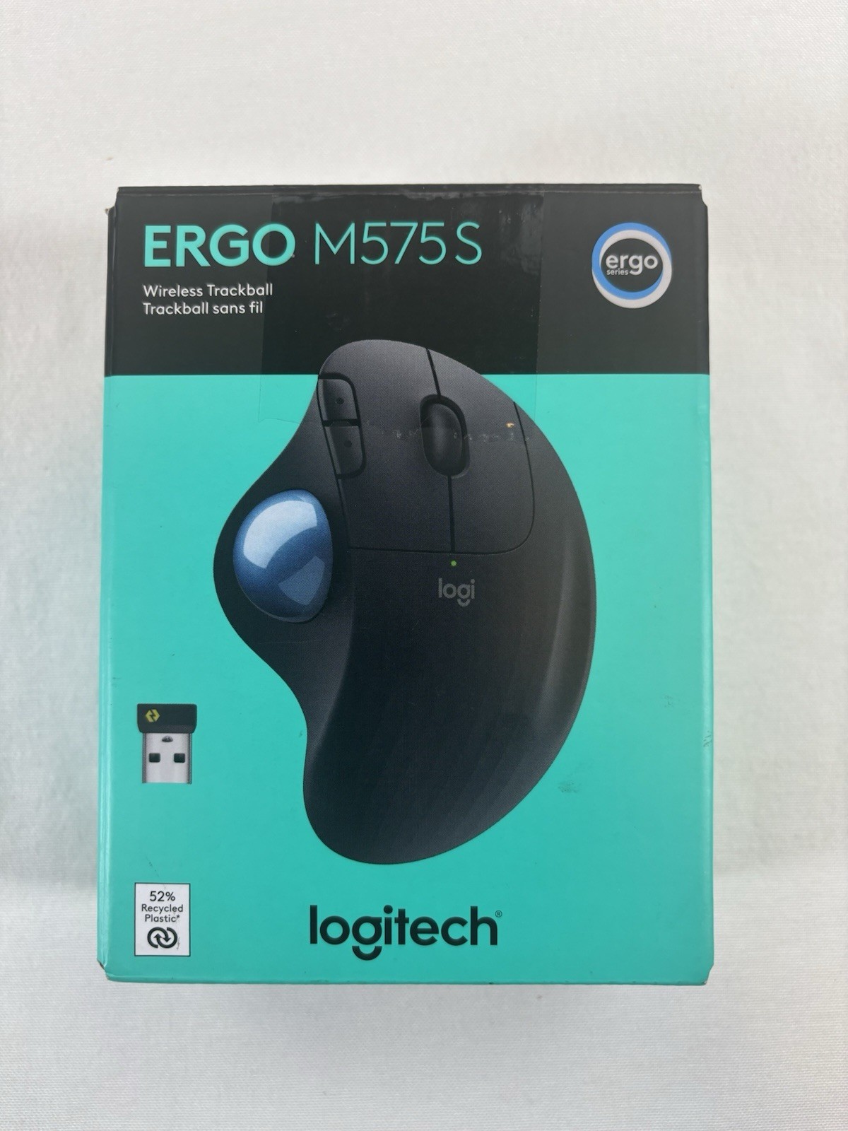 Logitech Ergo M575S Wireless Bluetooth Trackball - Mouse Only - TESTED WORKS