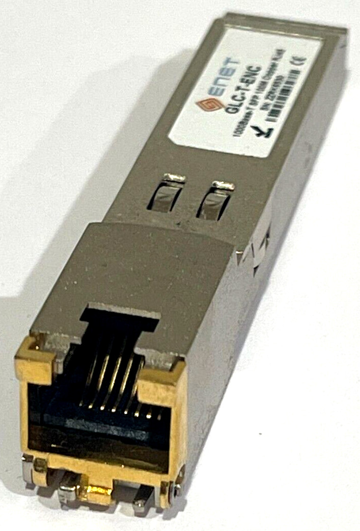 ENET GLC-T-ENC 1000BASE-T 1GT SFP Copper RJ45 1Gbps Transceiver 100m