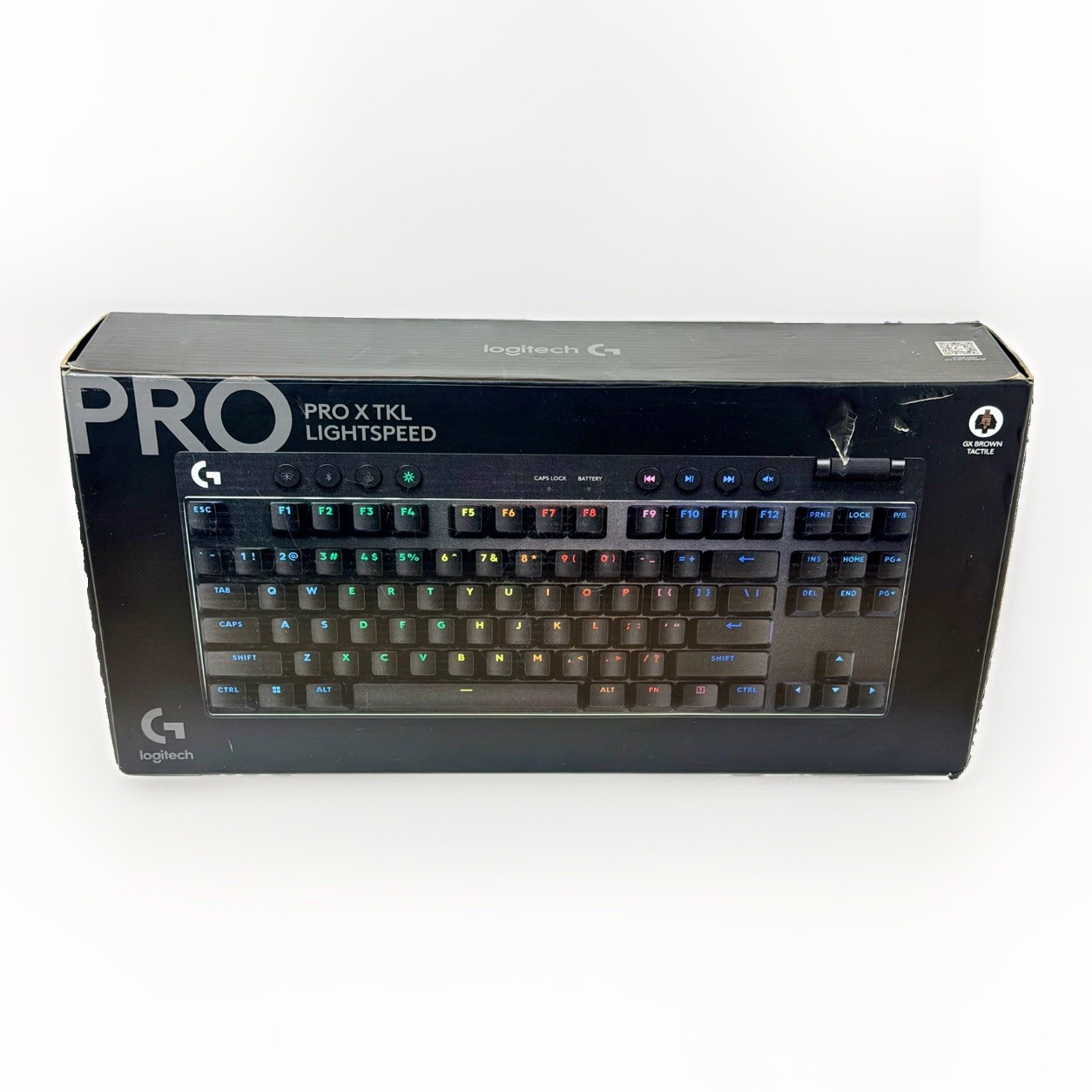 Logitech G PRO X TKL LIGHTSPEED Wireless Gaming Keyboard | GX Brown Tactile