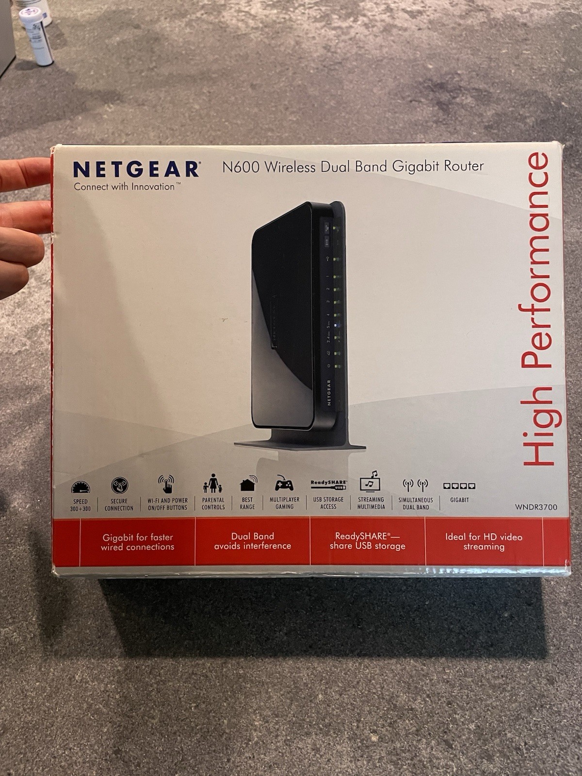 NETGEAR N600 Dual Band Wireless Router