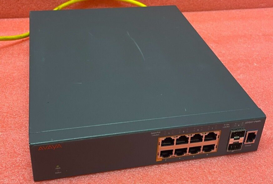 AVAYA 3510GT-PWR+ ETEHRNET ROUTING SWITCH