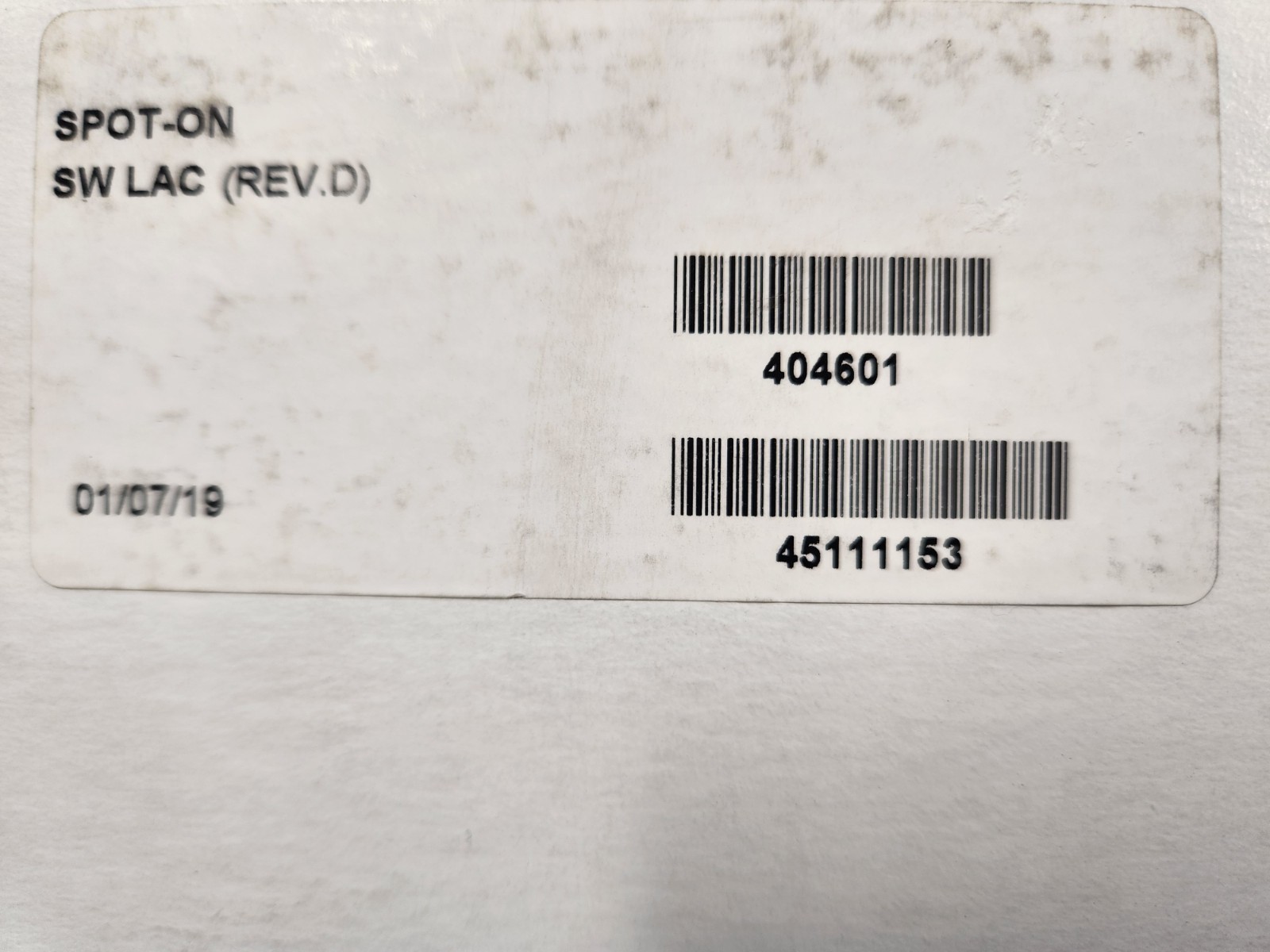 Ricoh Spot On Type FS100 License New Sealed