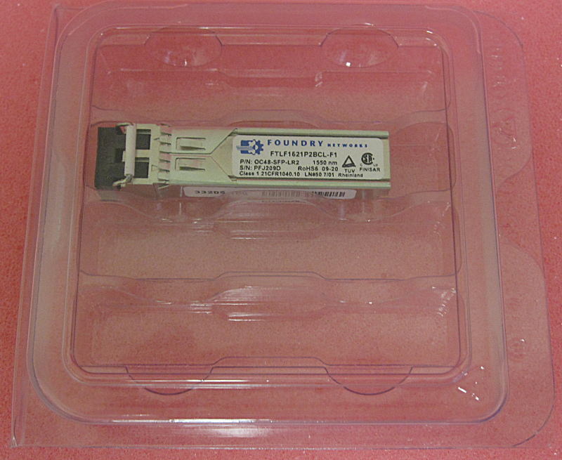 NEW GENUINE Brocade/Foundry OC48-SFP-LR2 FTLF1621P2BCL-F1 OC-48/STM-16 LR-2 80KM