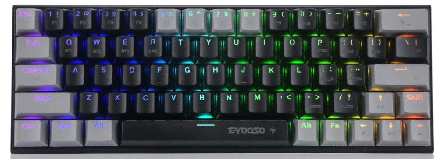 E-Yooso Z-11 RGB 60% Mechanical Keyboard 