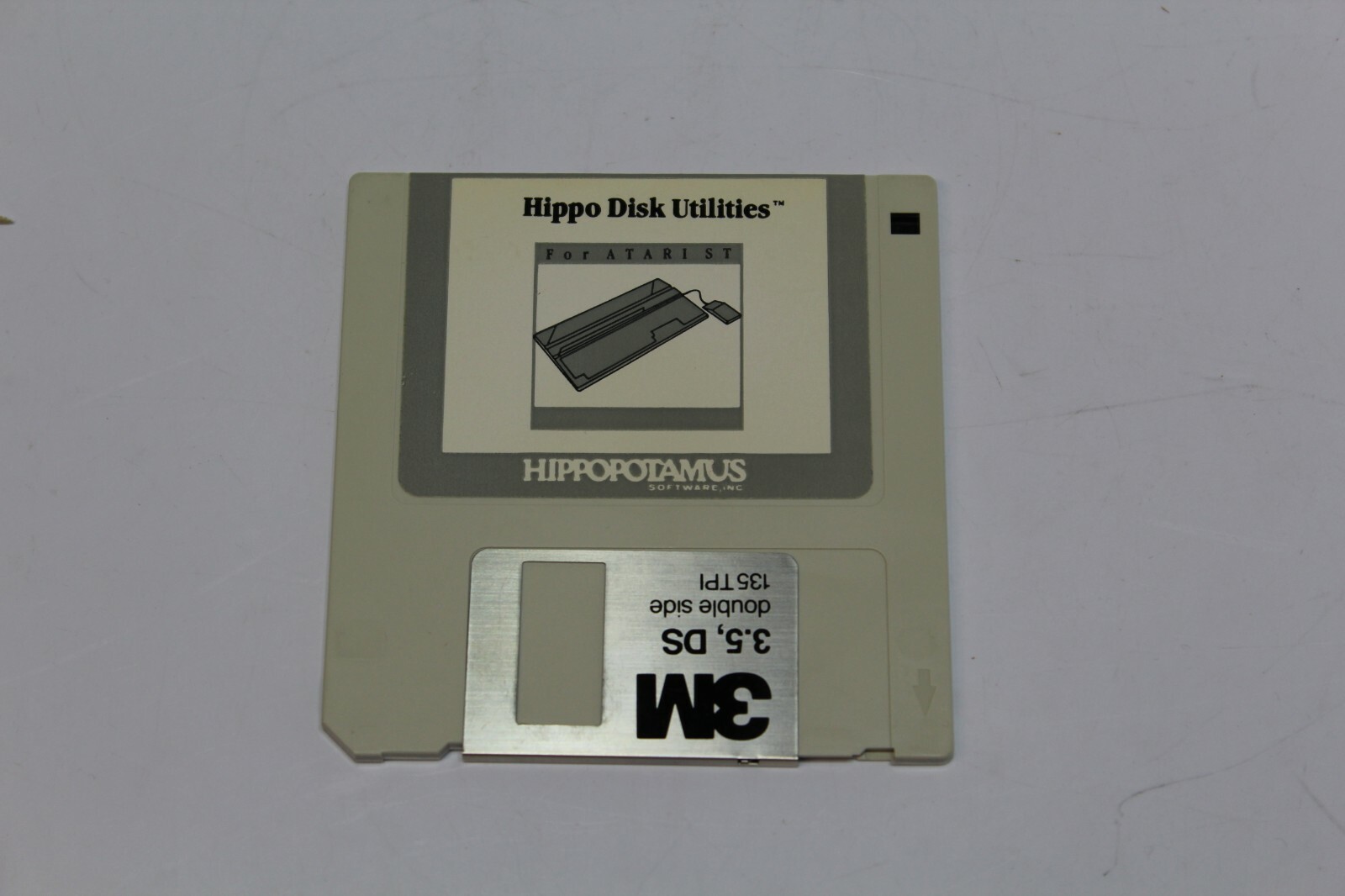 VTG - Hippopotamus Software Hippo Disk Utilities Atari ST 1986 UNTESTED AS IS