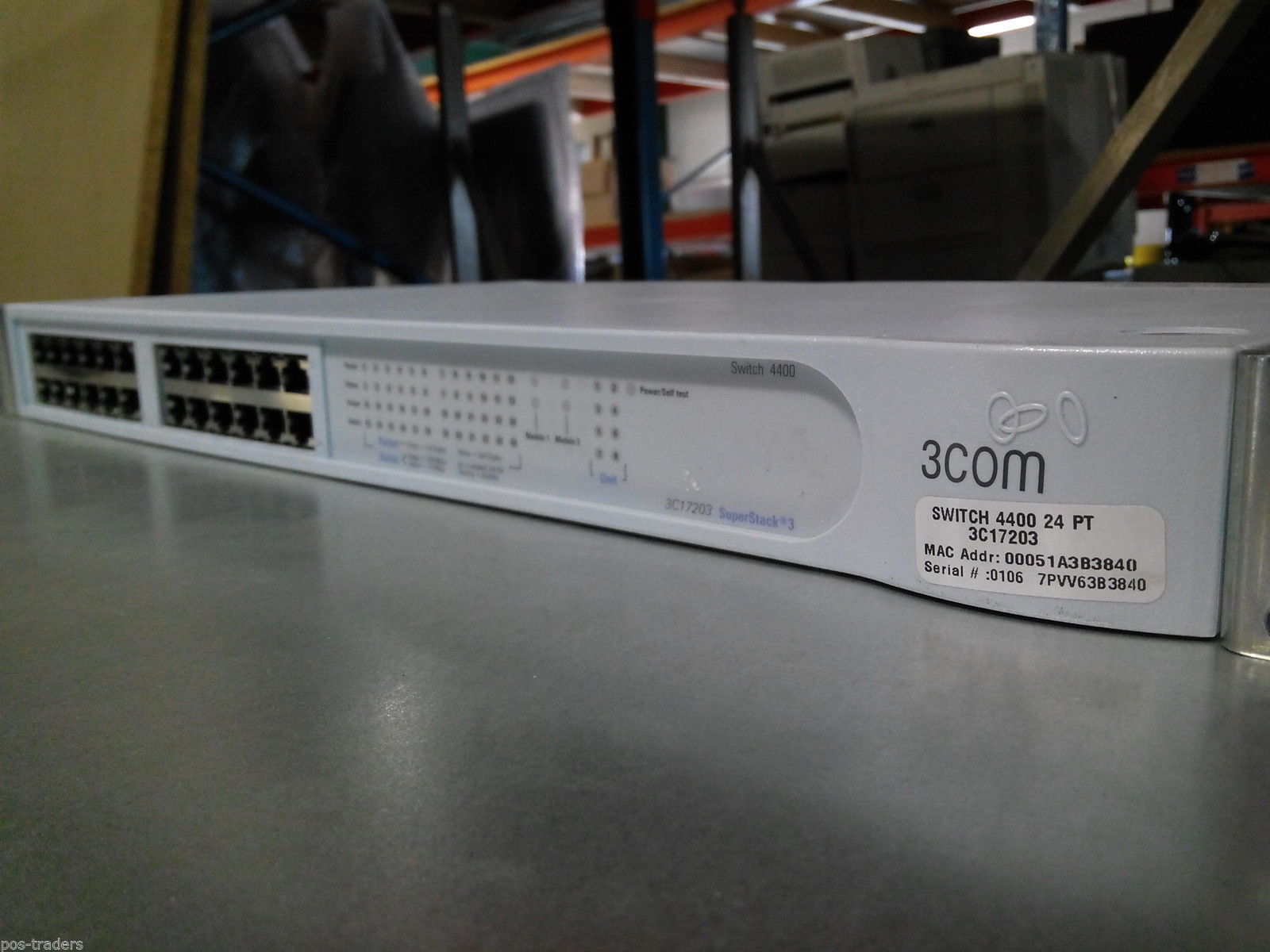 3com 3C17203 10/100Mbps SuperStack 3 Switch 4400 24-Port 24 x RJ45