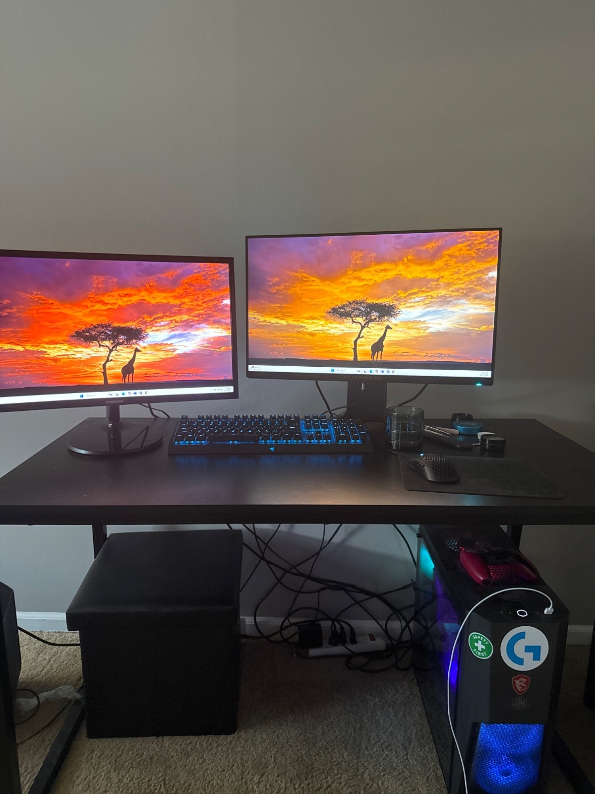 personal computer setup