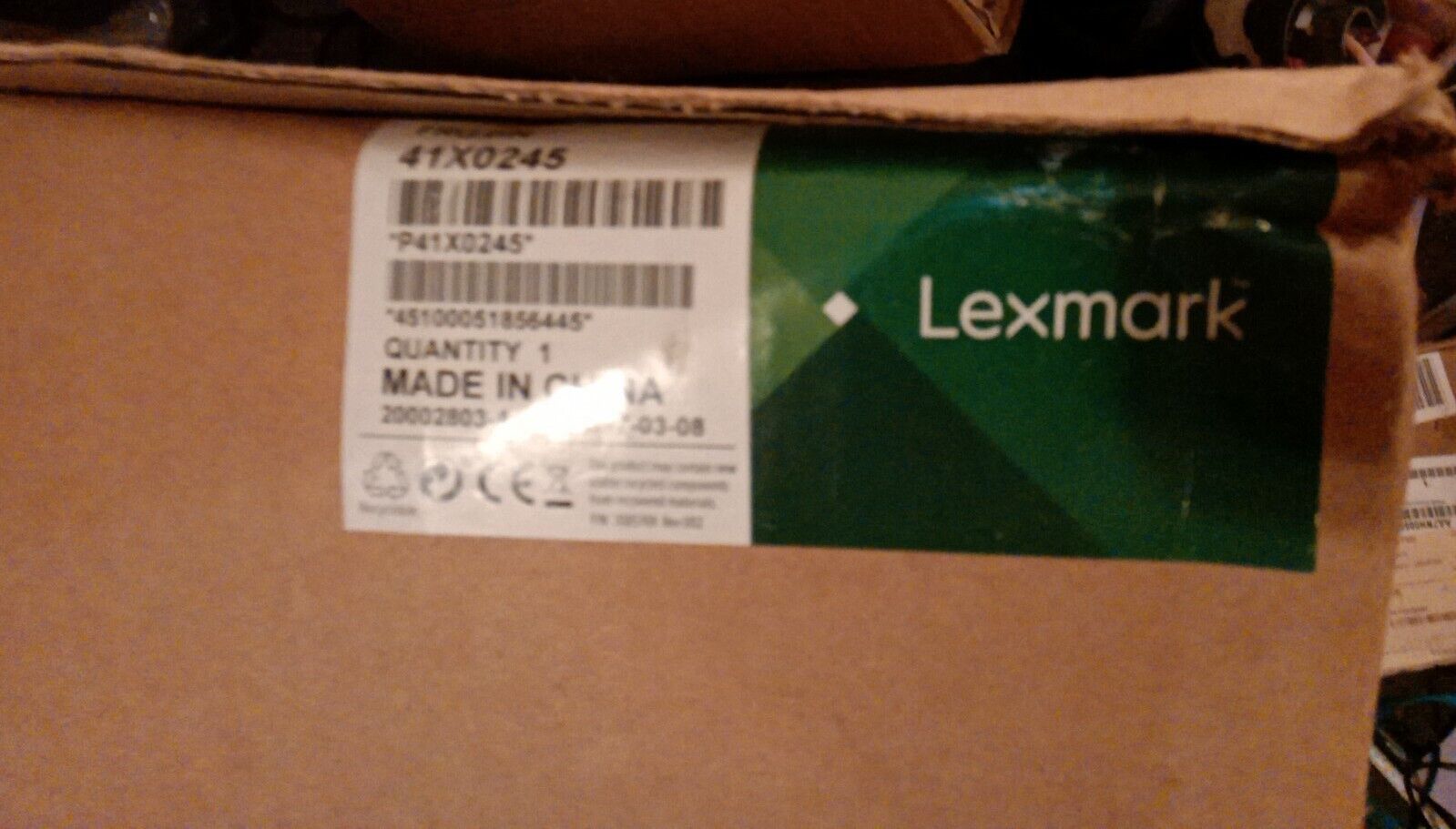 Transfer belt 41X0245 Lexmark Oem