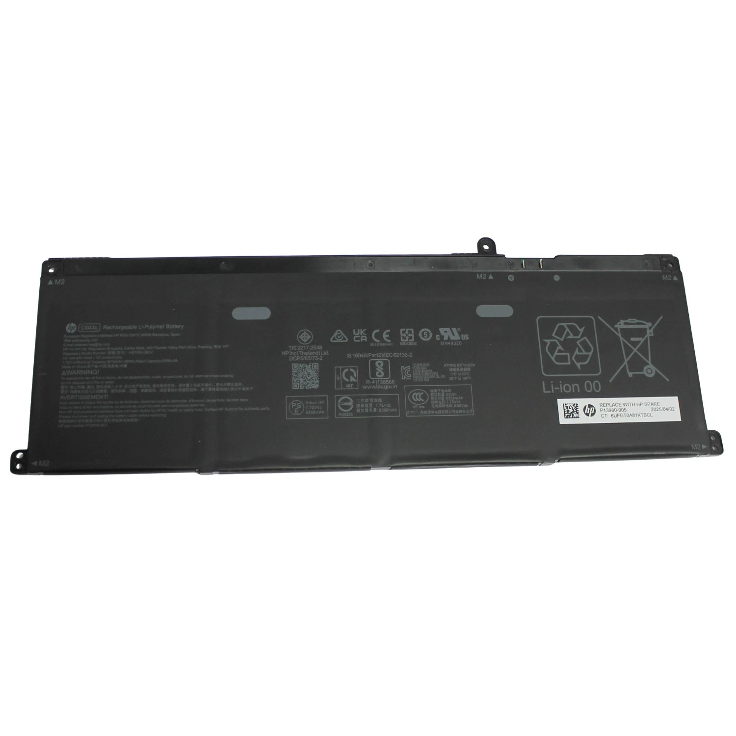 Genuine CI04XL Battery for HP OmniBook X Flip 16 16-AR0000 AS0000NL AS0000NJ