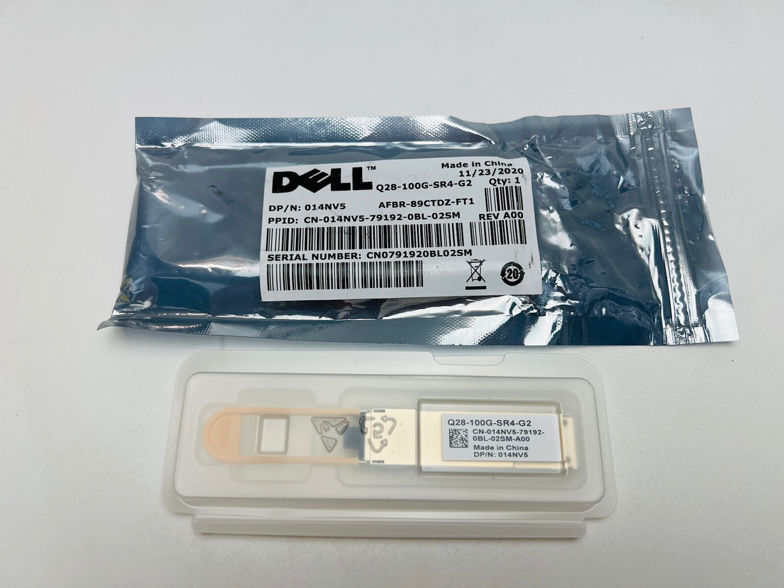 Dell 14NV5 Q28-100G-SR4-G2 Optical Transceiver