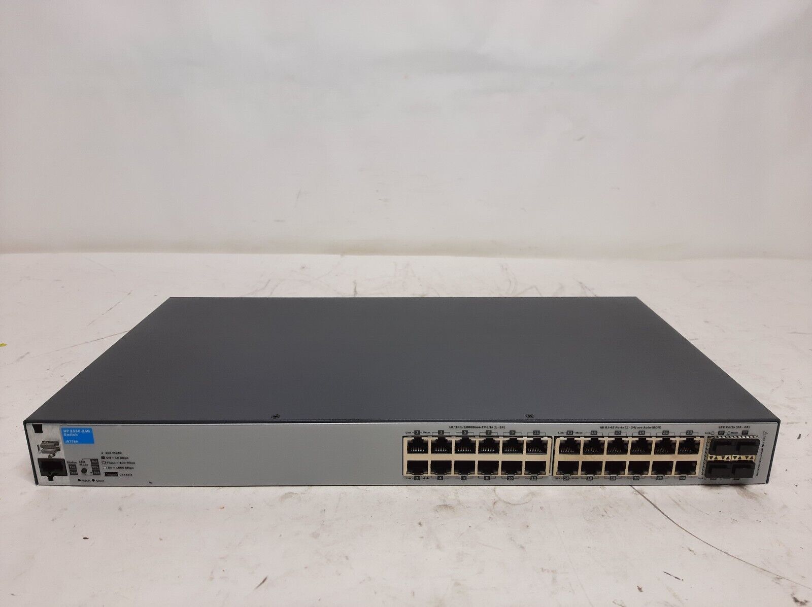 HP 2530-24G 24 Port Gigabit Ethernet Managed Switch 4x SFP Port J9776A-60201