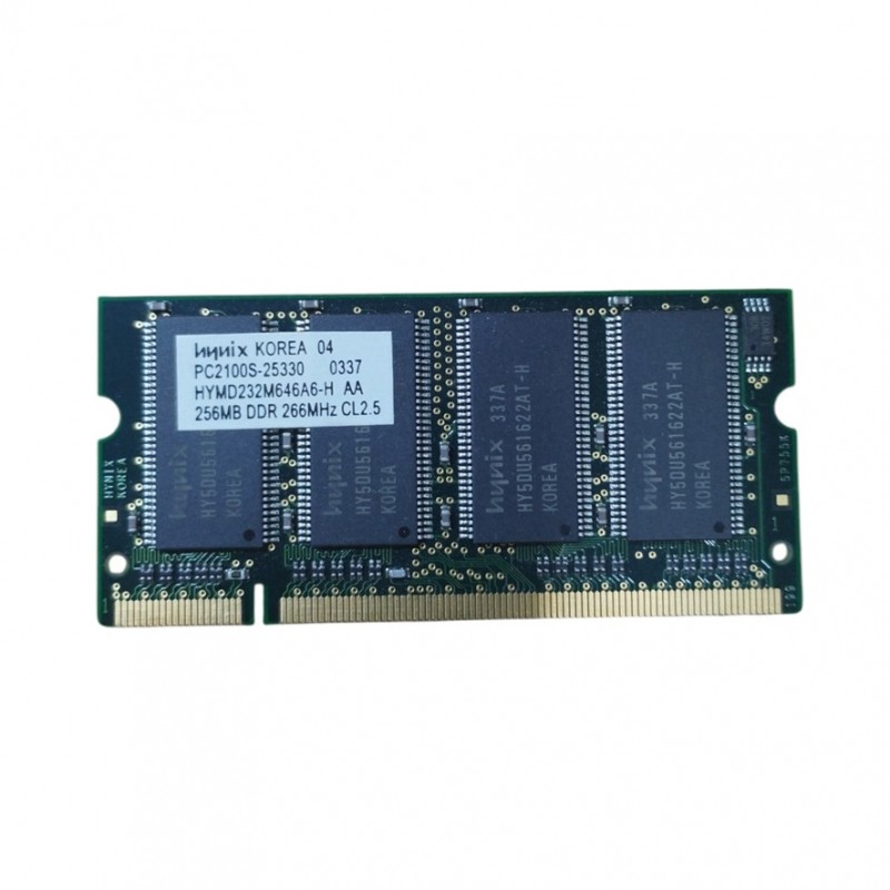 Hynix SODIMM RAM Module 256MB 266MHz DDR HYMD232M646A6-H AA PC2100S-25330 0337