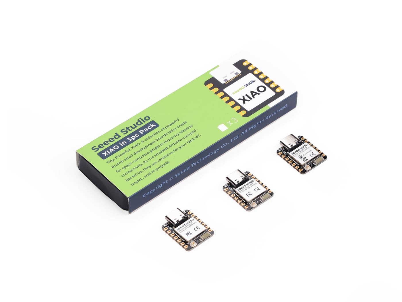 3 PCS XIAO ESP32C3 RISCV Tiny MCU Board WiFi Bluetooth 5.0 Interface