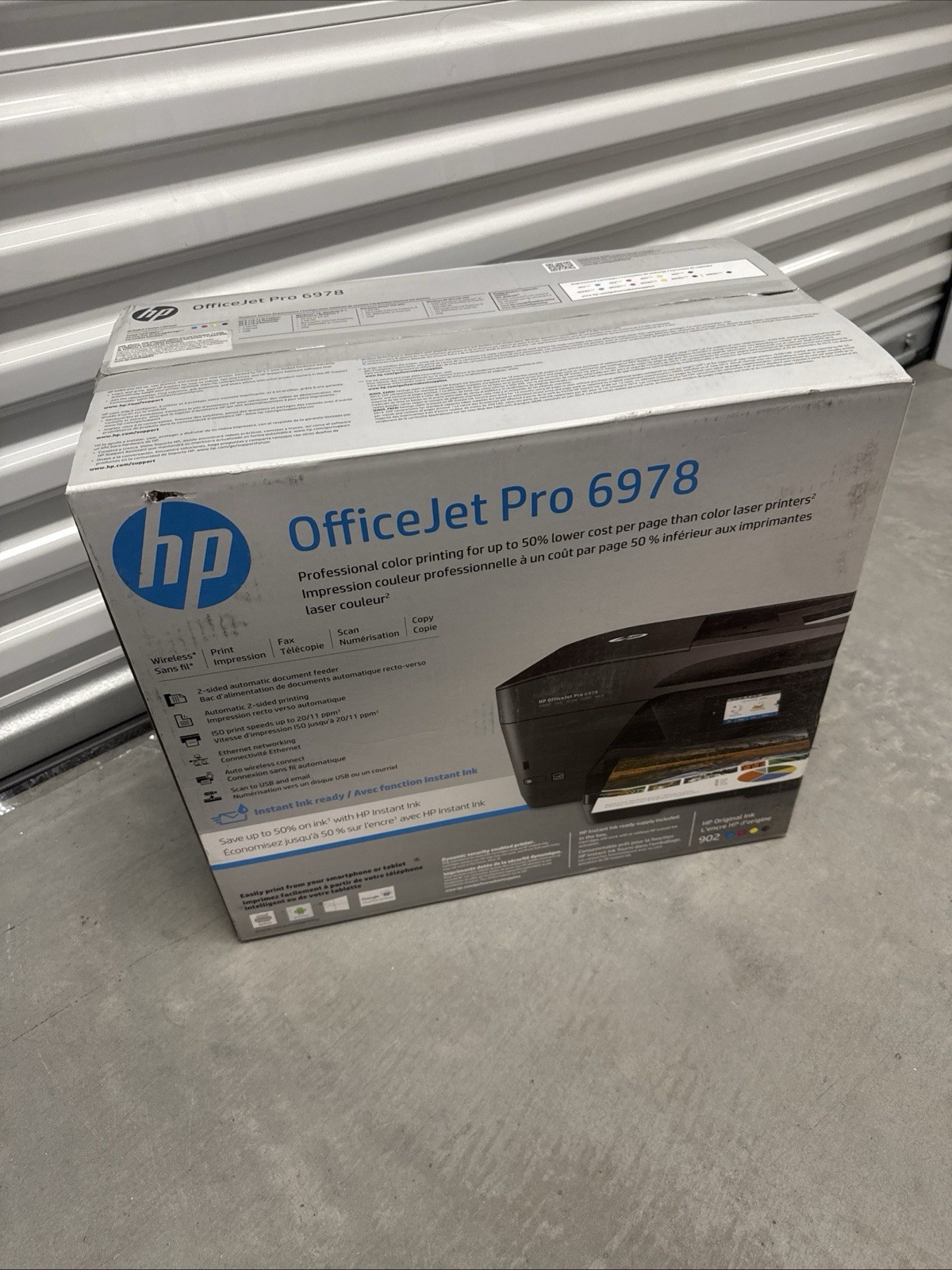 Brand New HP Officejet Pro 6978 Wireless All-in-one Inkjet Printer Replace 6830