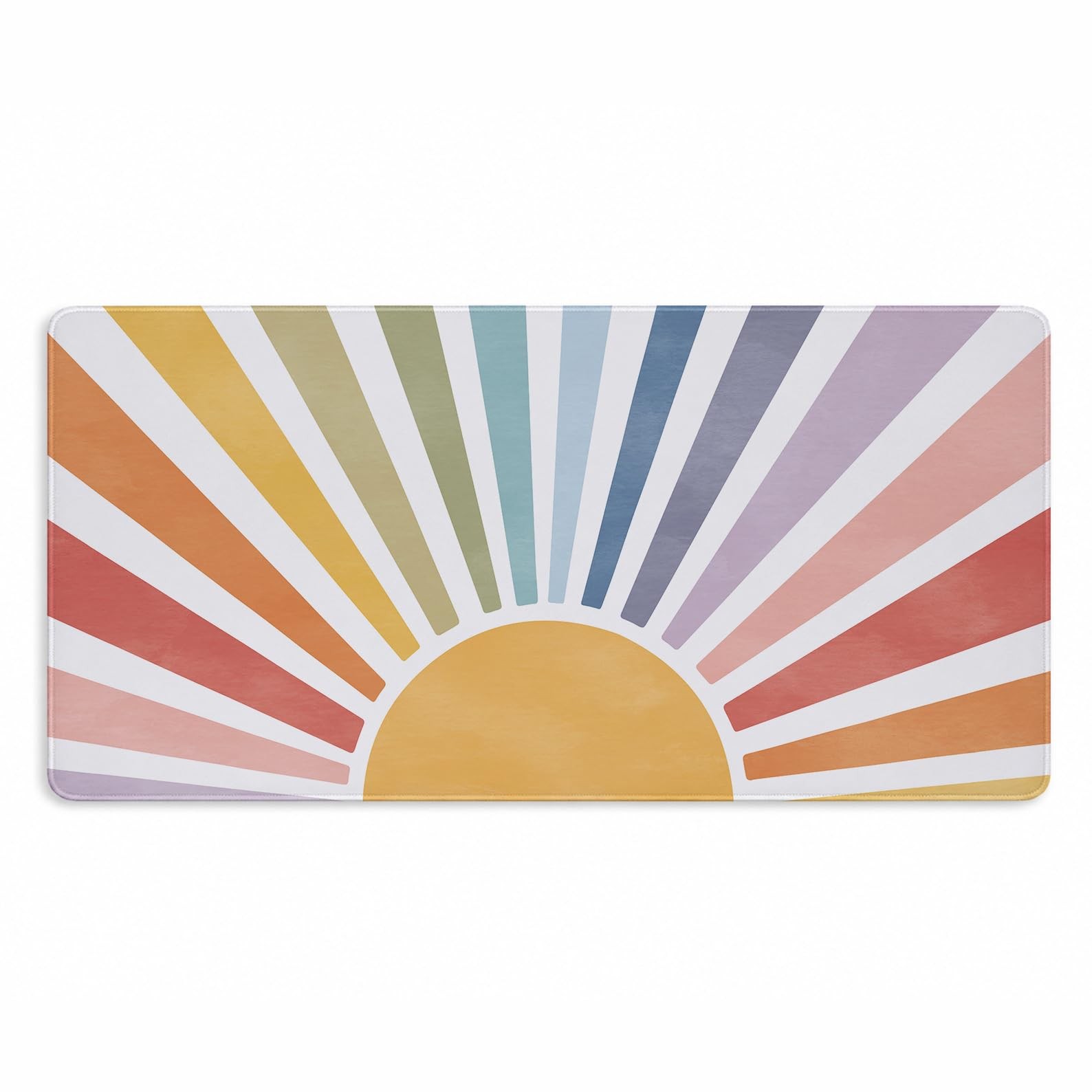 Boho Sun Sunshine Large Mouse Pad 31.5x15.7 in