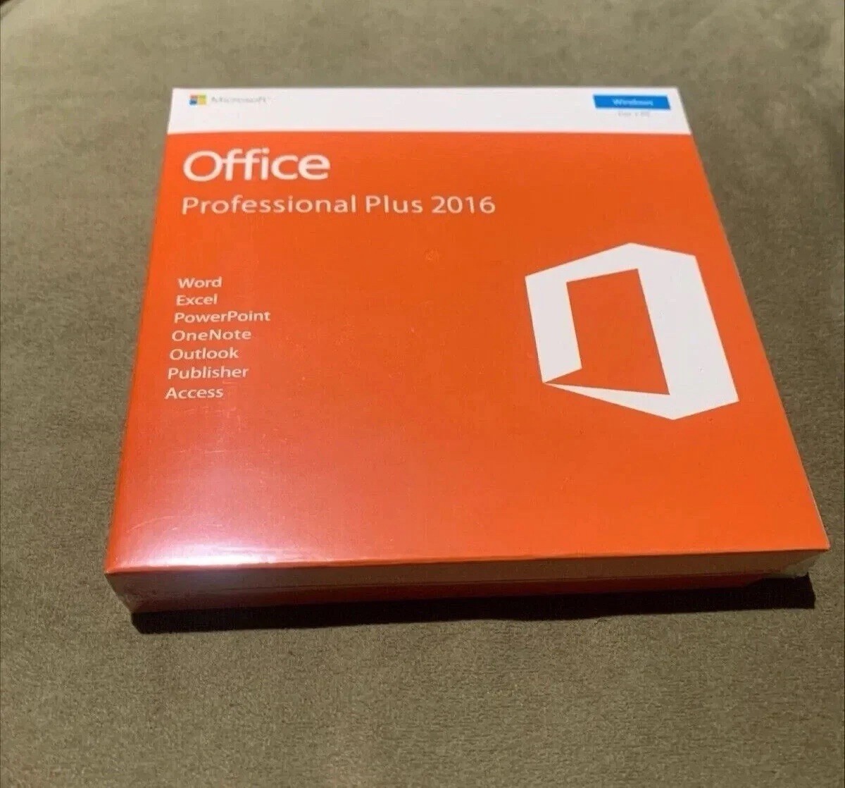 Microsoft Office Professional Plus 2016 (For 3PC Verified) DVD Sealed Lifetime