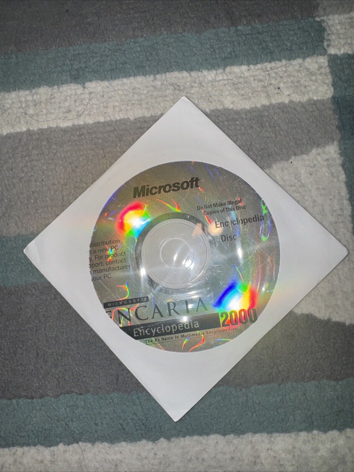 Microsoft Encarta Encyclopedia 2000 (Media Only) for Windows