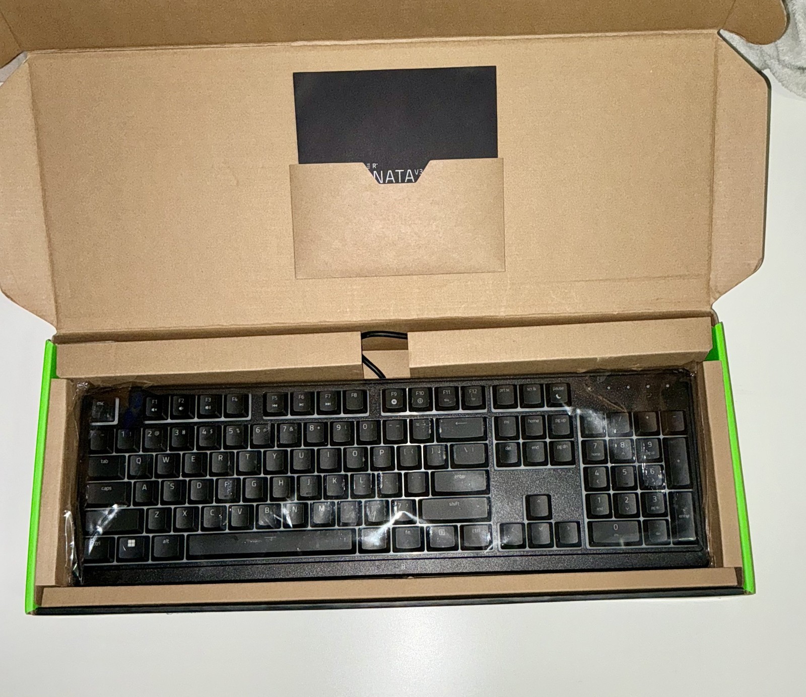 New Open Box Razer Ornata V3 X Low Profile Gaming Keyboard for PC