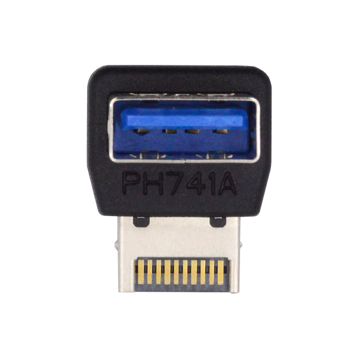 CHENYANG USB 3.1 Front Panel Header Male Angled Type-E to Type-A USB3.0 Adapter