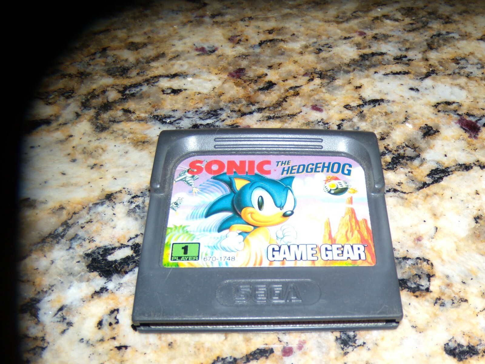 Sonic the Hedgehog Sega Game Gear