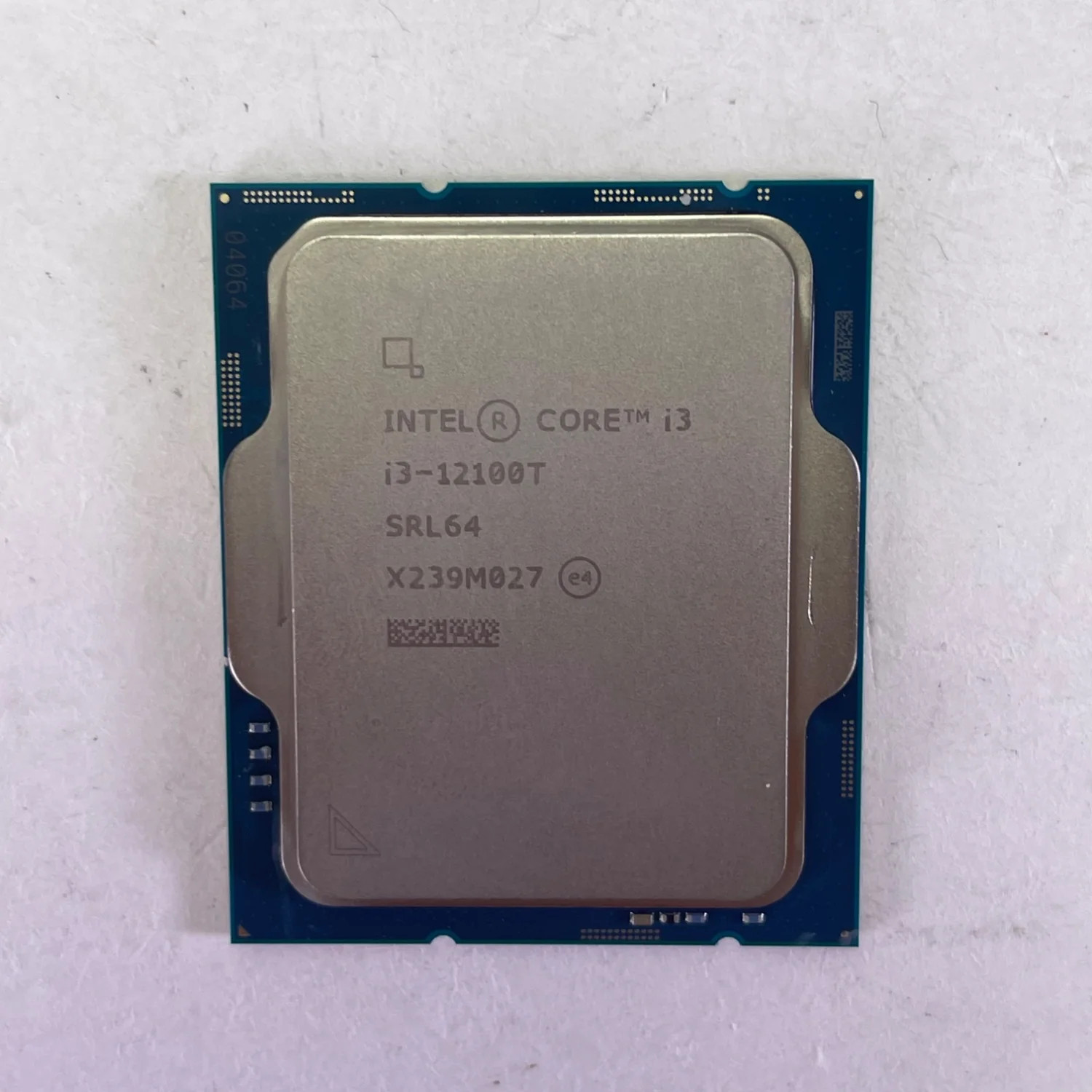 Intel Core i3-12100T 2.20GHz Quad Core SRL64 8 Thread LGA 1700