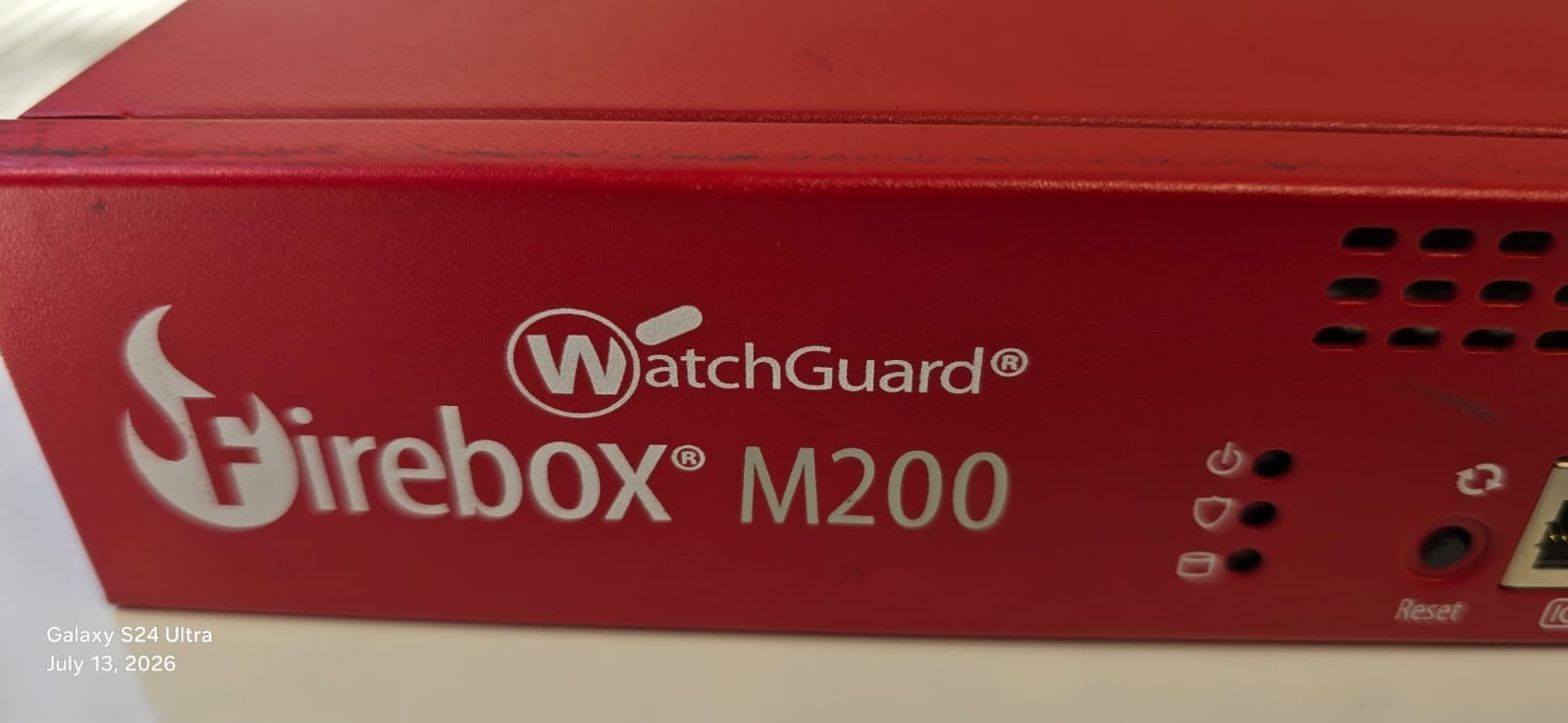 WatchGuard Firebox M200 Firewall 8-Port Network Security Appliance