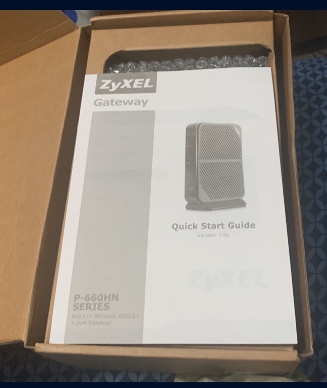 Zyxel ADSL 2+ Wireless N Gateway (P660HN-51)