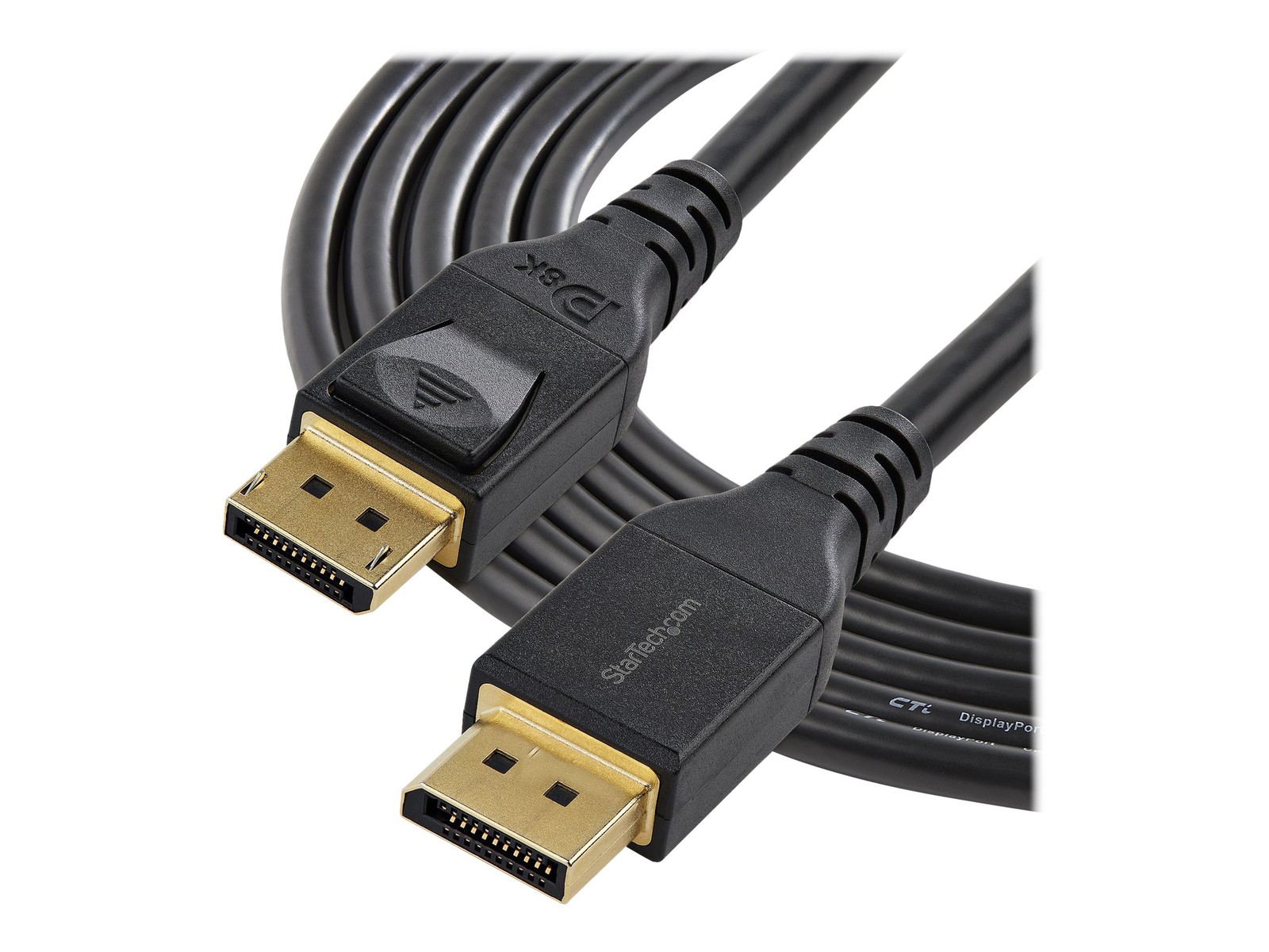 StarTechcom DisplayPort 1.4 Cable 8k at 60Hz HBR3 HDR Gold Plated DP14MM4M
