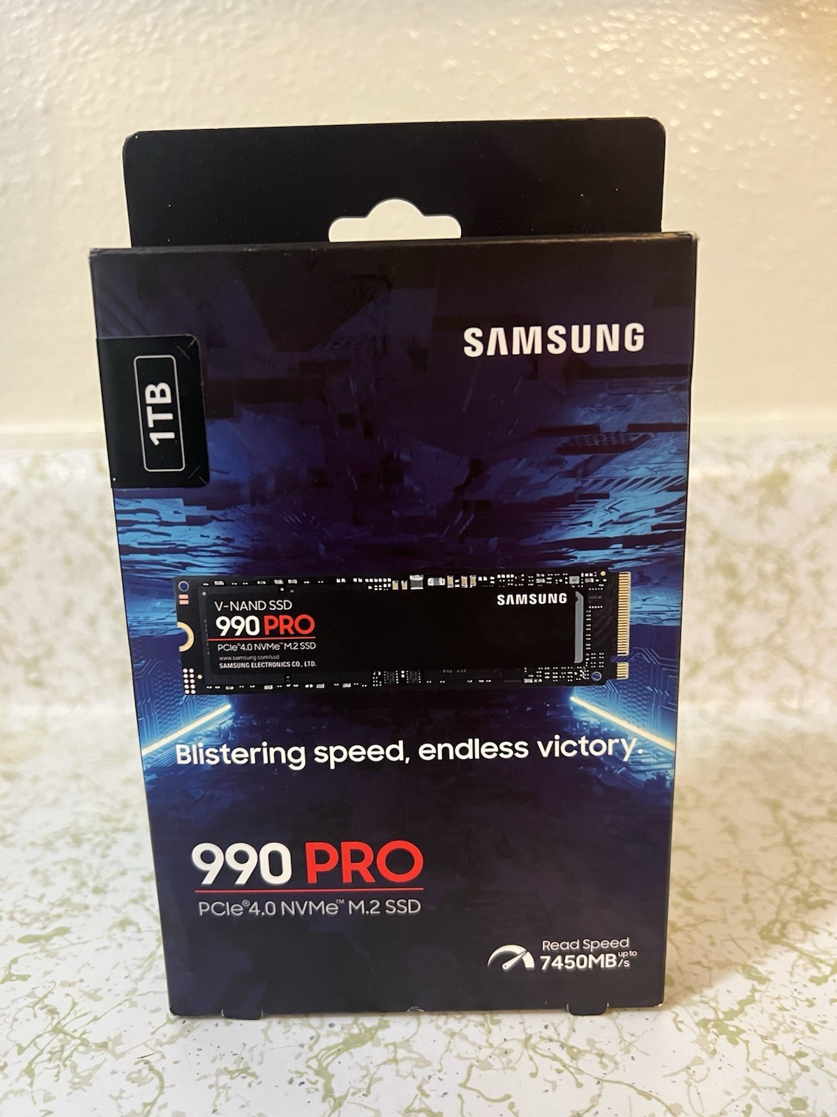 New Samsung 990 PRO 1TB NVMe SSD PCIe Gen 4 M.2 2280 MZ-V9P1T0B/AM