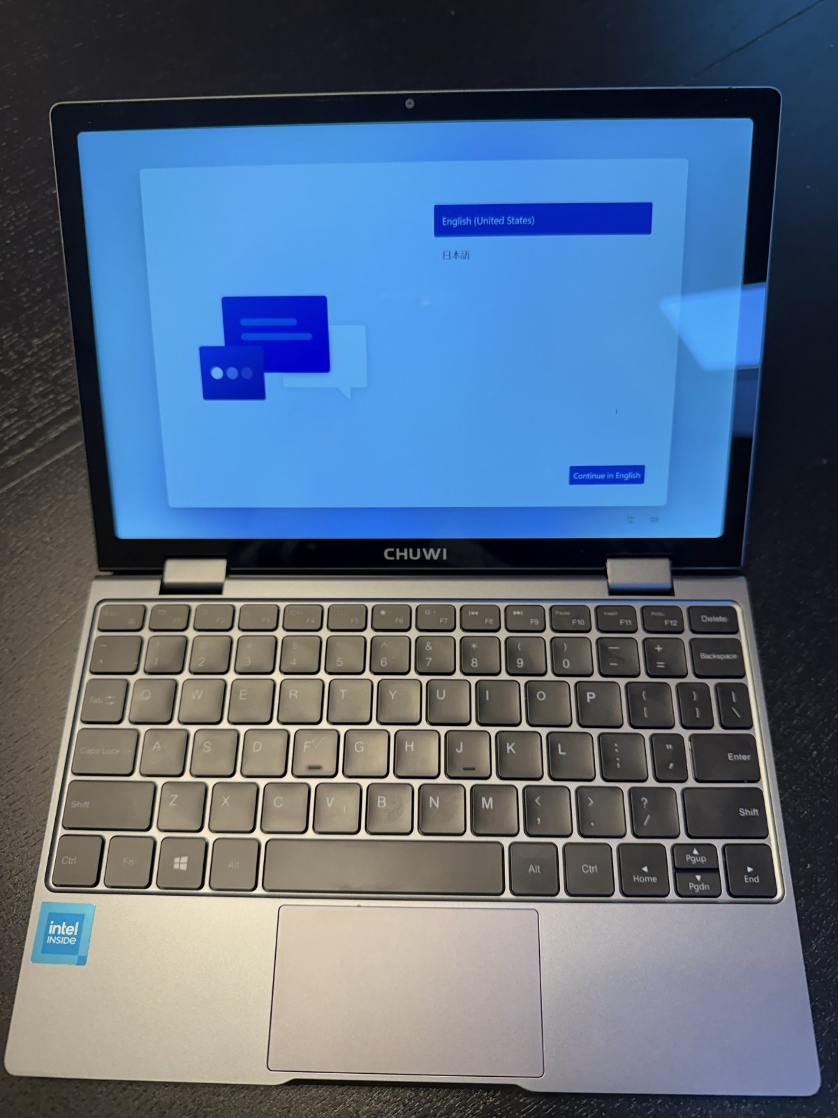 CHUWI MiniBook X Intel N100 10.5in Touchscreen Laptop Mini Size Win11 12G+512G