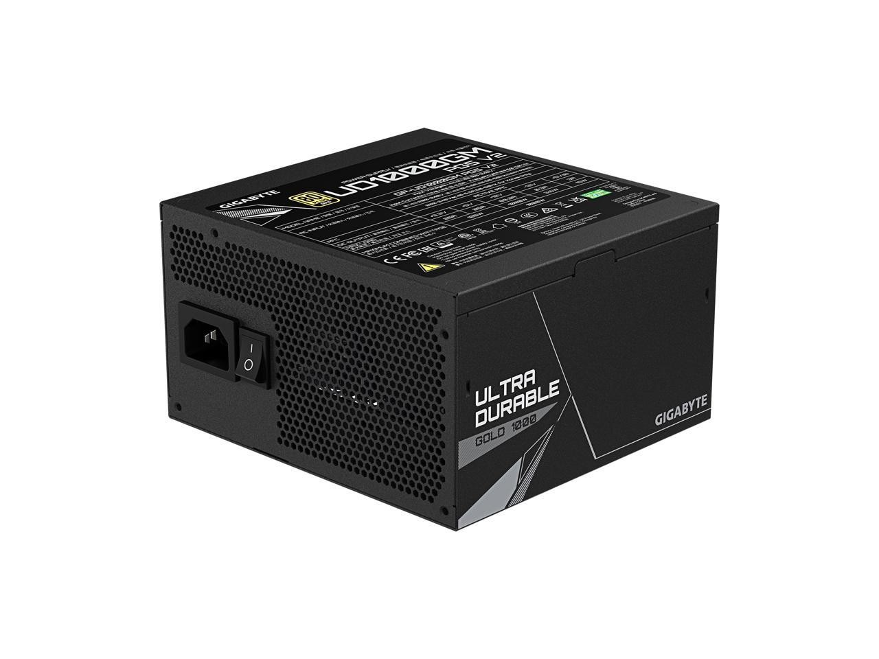 GIGABYTE GP-UD1000GM PG5 V2 1000 W 80 PLUS GOLD Certified Active PFC Power