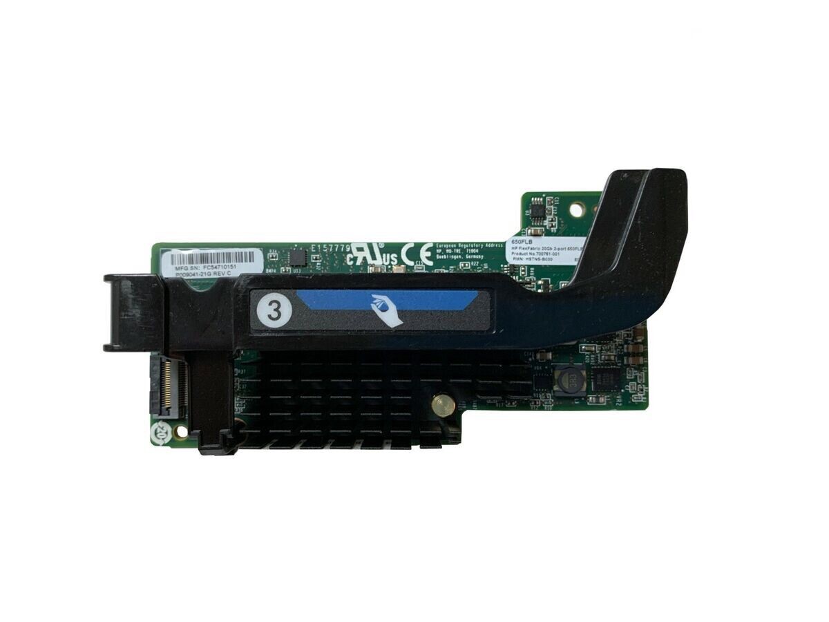 701536-001 HPE FlexFabric 20Gb 2-Port 650FLB Network Adapter 700763-B21