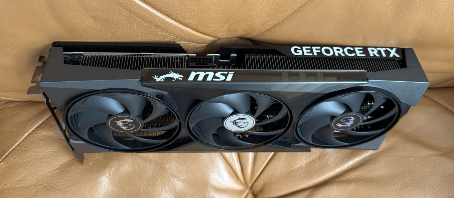 MSI GeForce RTX 5060 Ti 16GB GAMING TRIO OC Graphics Card - Open Box