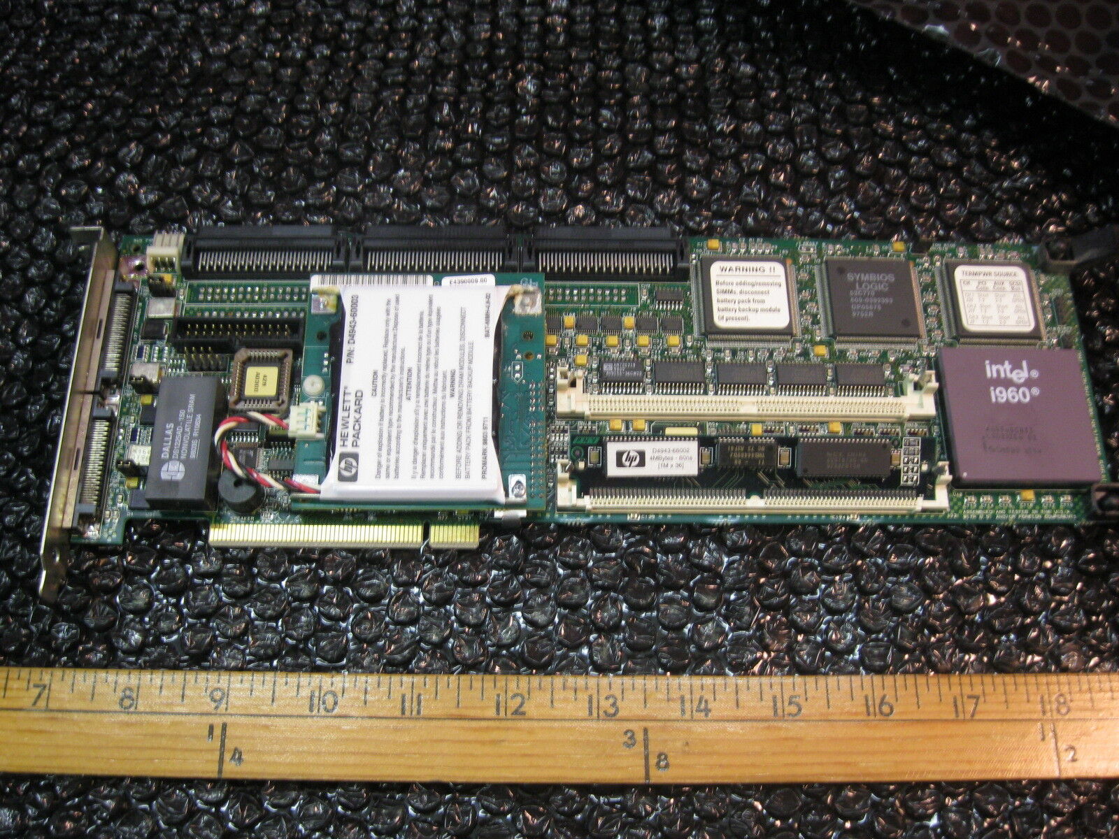 HP NetRAID D4943-60002 Dual Channel RAID Controller Card