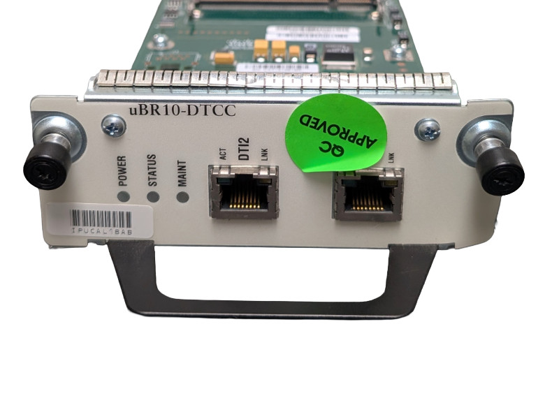 Cisco UBR10-DTCC- DOCSIS Timing & Control Card for uBR10012 Series Routers