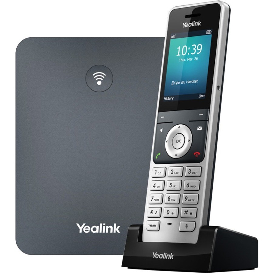 Yealink W76P Cordless IP Phone DECT Alabaster Silver