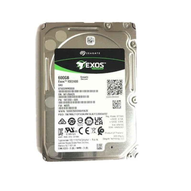 For Seagate EXOS 10E2400 600GB 10K SAS 12G ST600MM0009 2.5" HDD Server HardDrive