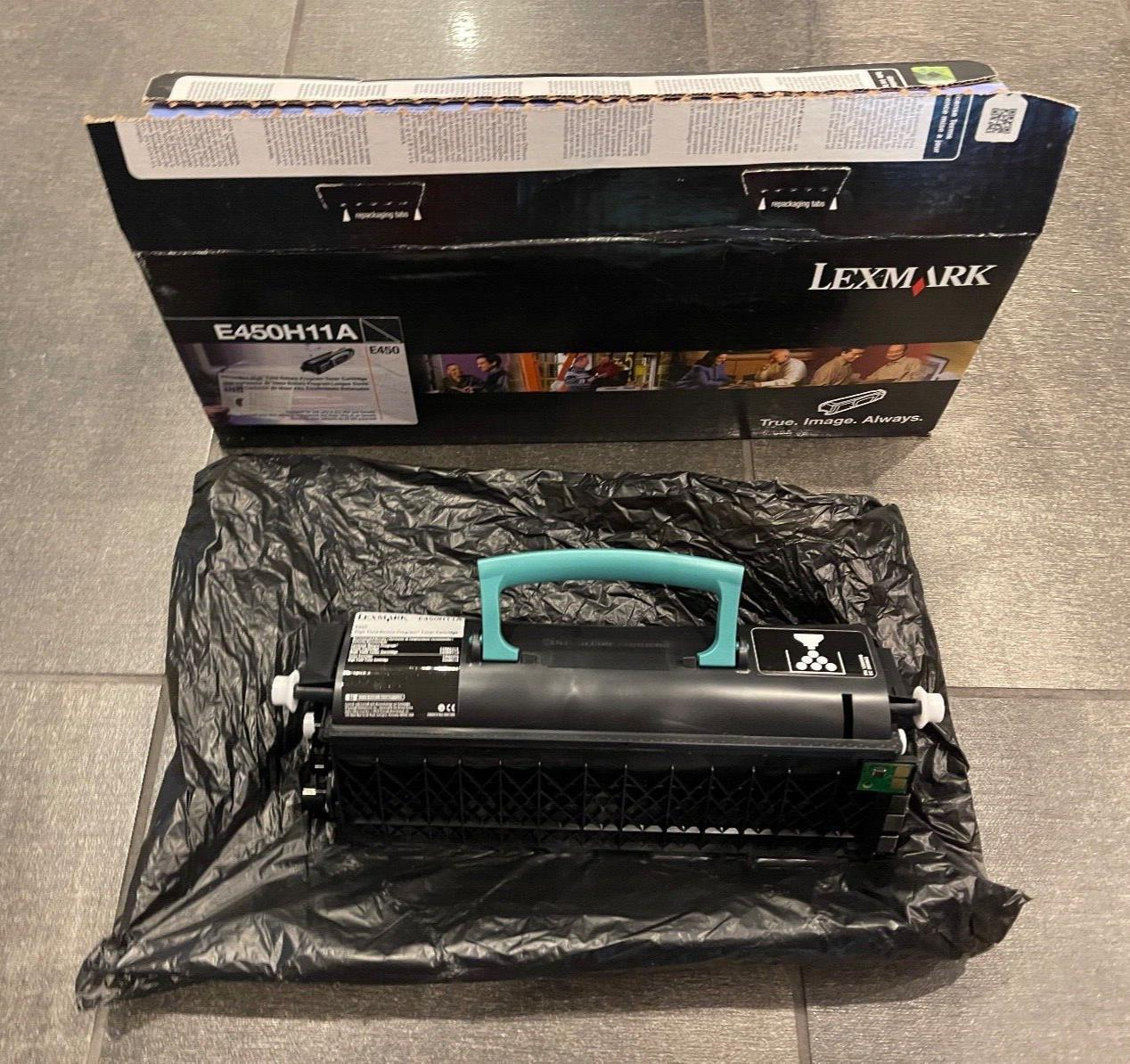 Genuine Lexmark E450H11A 24B0741 Toner Cartridge Black E450 E450D