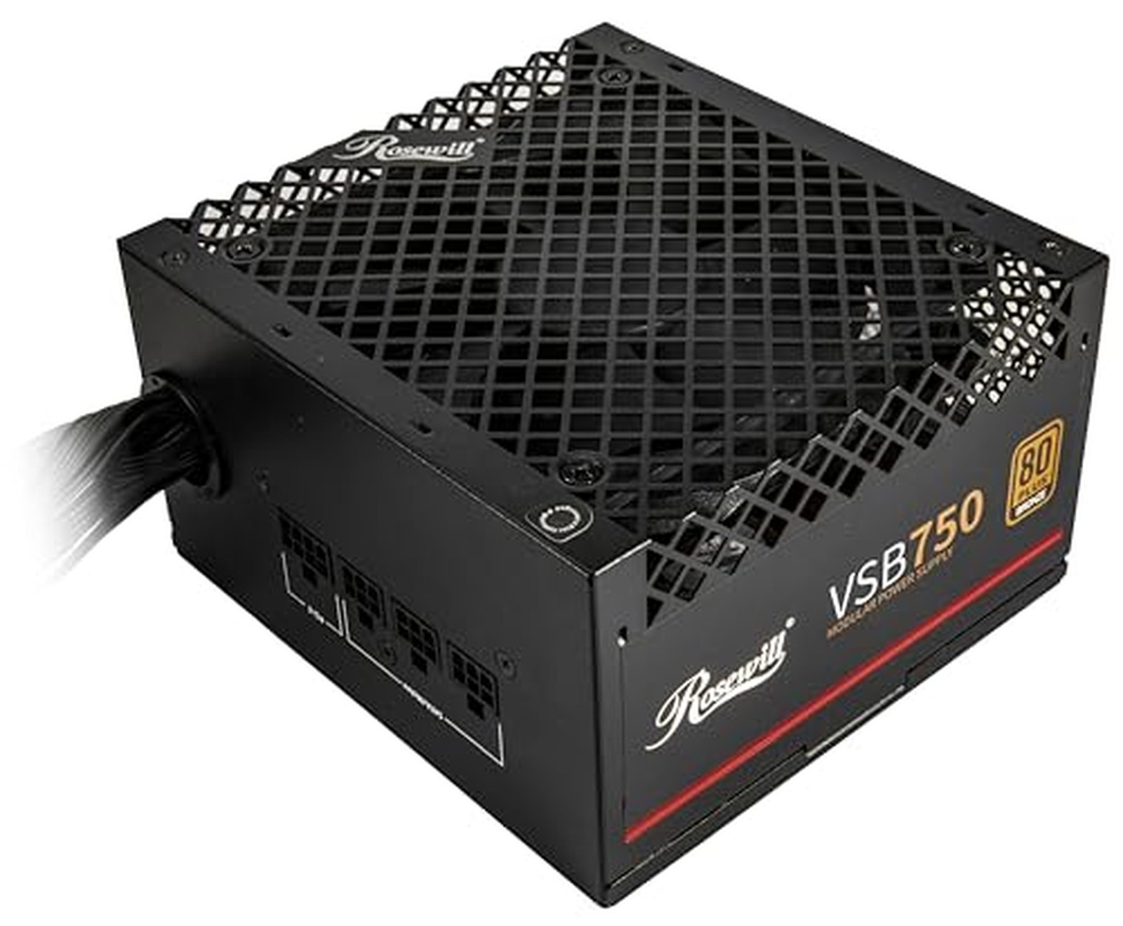 Rosewill VSB 750W 80+ Bronze, ATX 3.0 & 3.1 Compatible, Semi-Modular Power Su...