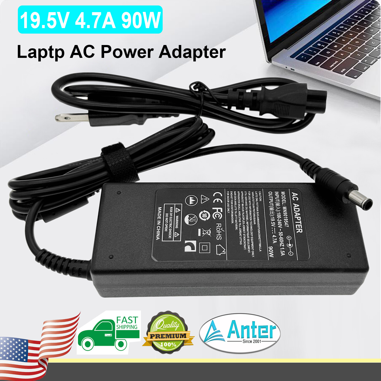 AC Adapter For Samsung Odyssey G70A LS28AG700NNXZA LED Monitor Power Supply Cord