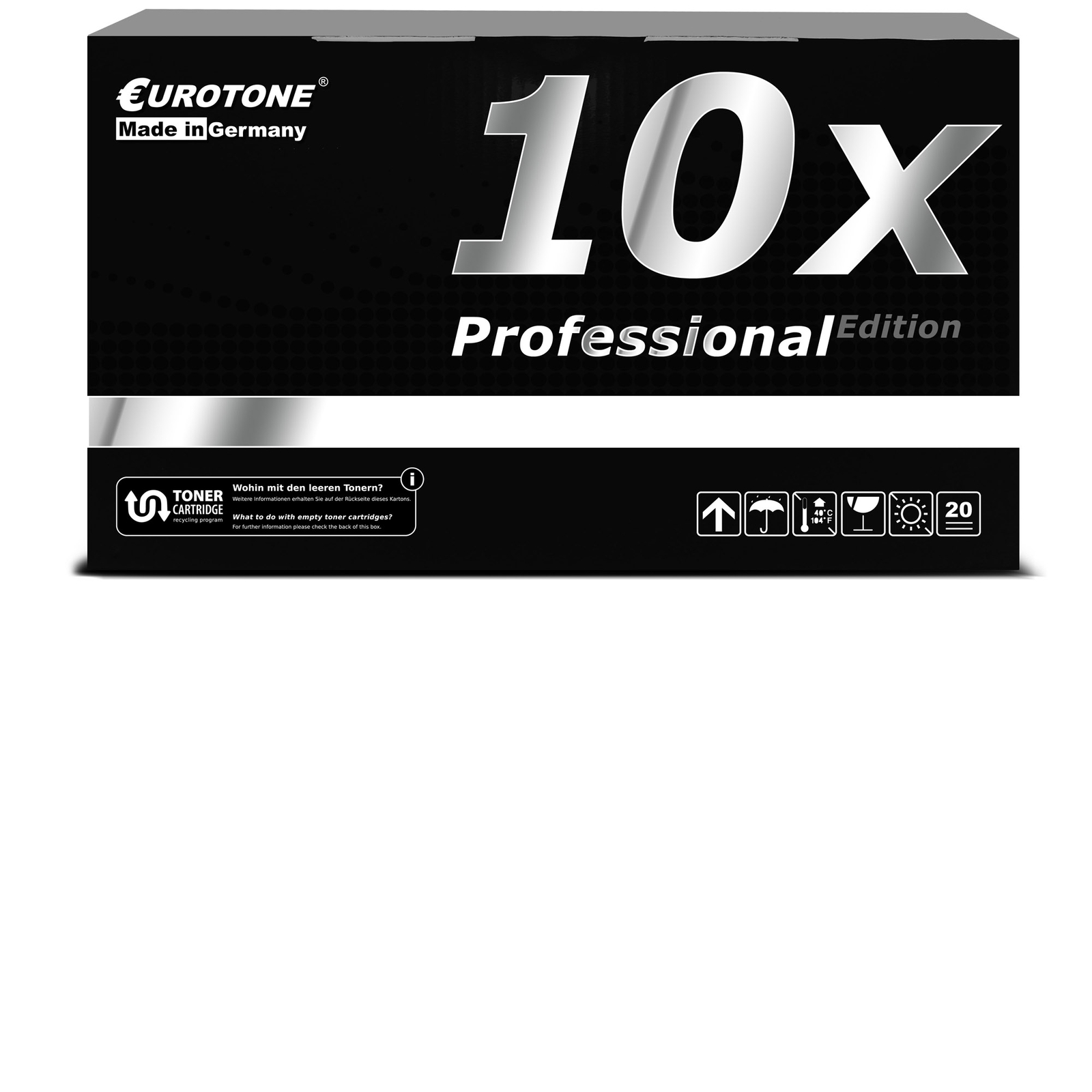 10x Pro Eurotone Black Toner F R Canon NP-6000 NP 6650 Np 6650 II E