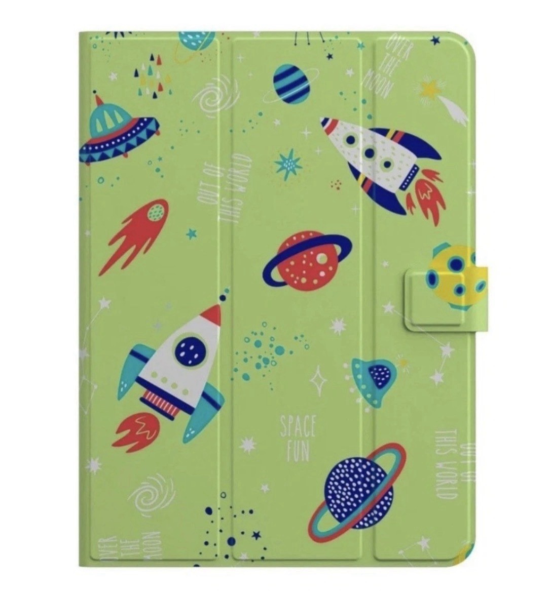 GEMS Kids Space Universal Tablet Case Green Fits Tablets up to 11"