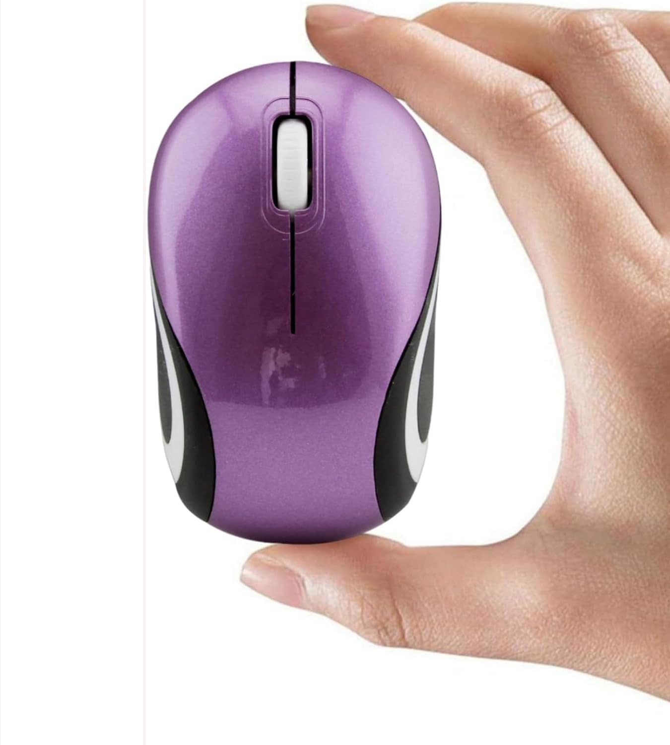 Wireless Mini Small Cute Pocket Portable Compact Travel USB Tiny Optical Litt...