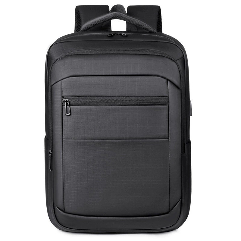 Lightweight Water-Resistant Laptop Backpack, Business Commute School Bag for Men