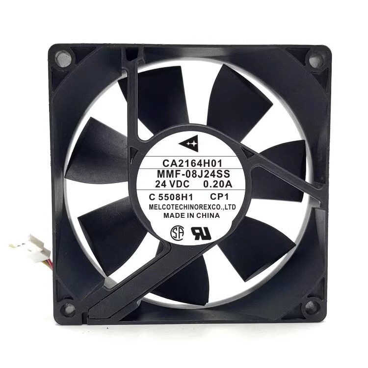 1 pcs Mitsubishi CA2164H01 MMF-08J24SS-CP1 8025 24V0.20A frequency converter fan