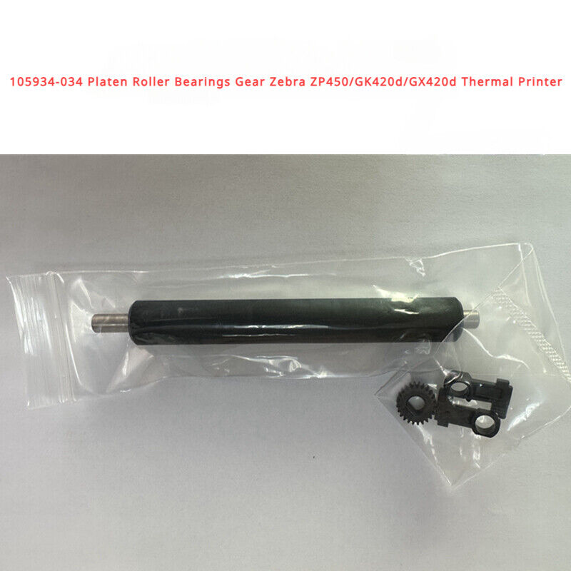 105934-034 Platen Roller Bearings Gear Zebra ZP450/GK420d/GX420d Thermal Printer