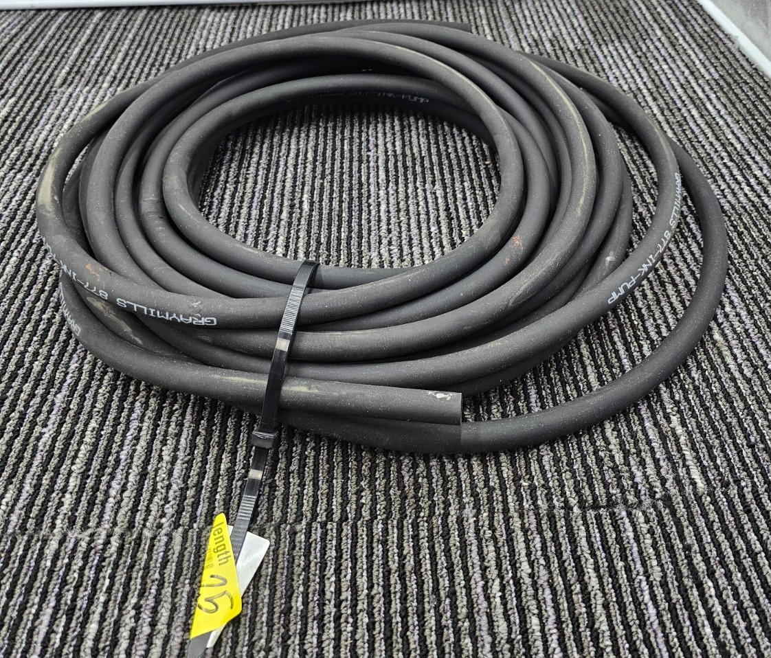Graymills 877-INK-PUMP 25FT PPS/PPL/PQL Ink Pump Tubing Replacement Black