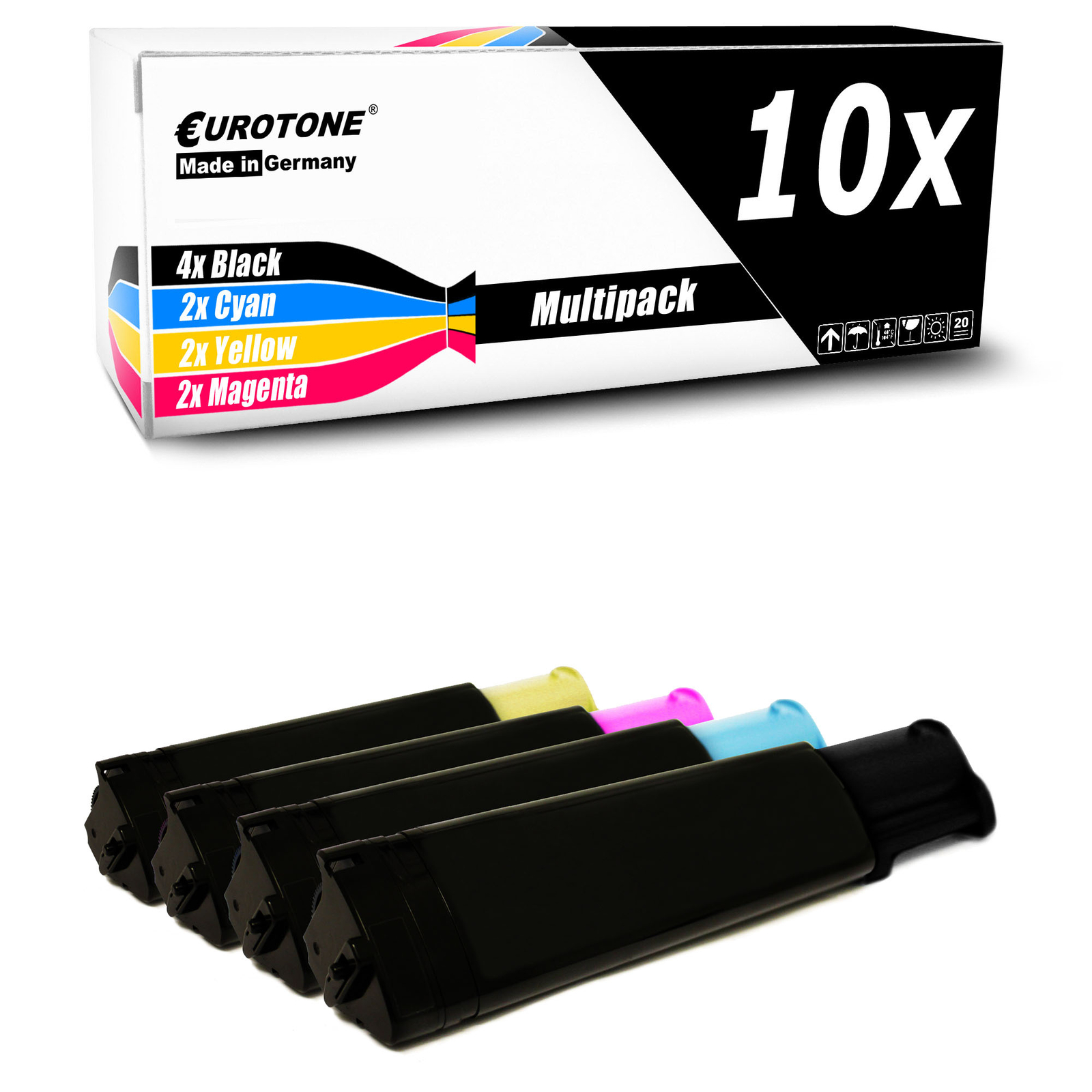 10X Eurotone Toner Alternative For Epson CX-11-N CX-11-NF?T CX-11-NF? C-1100-N