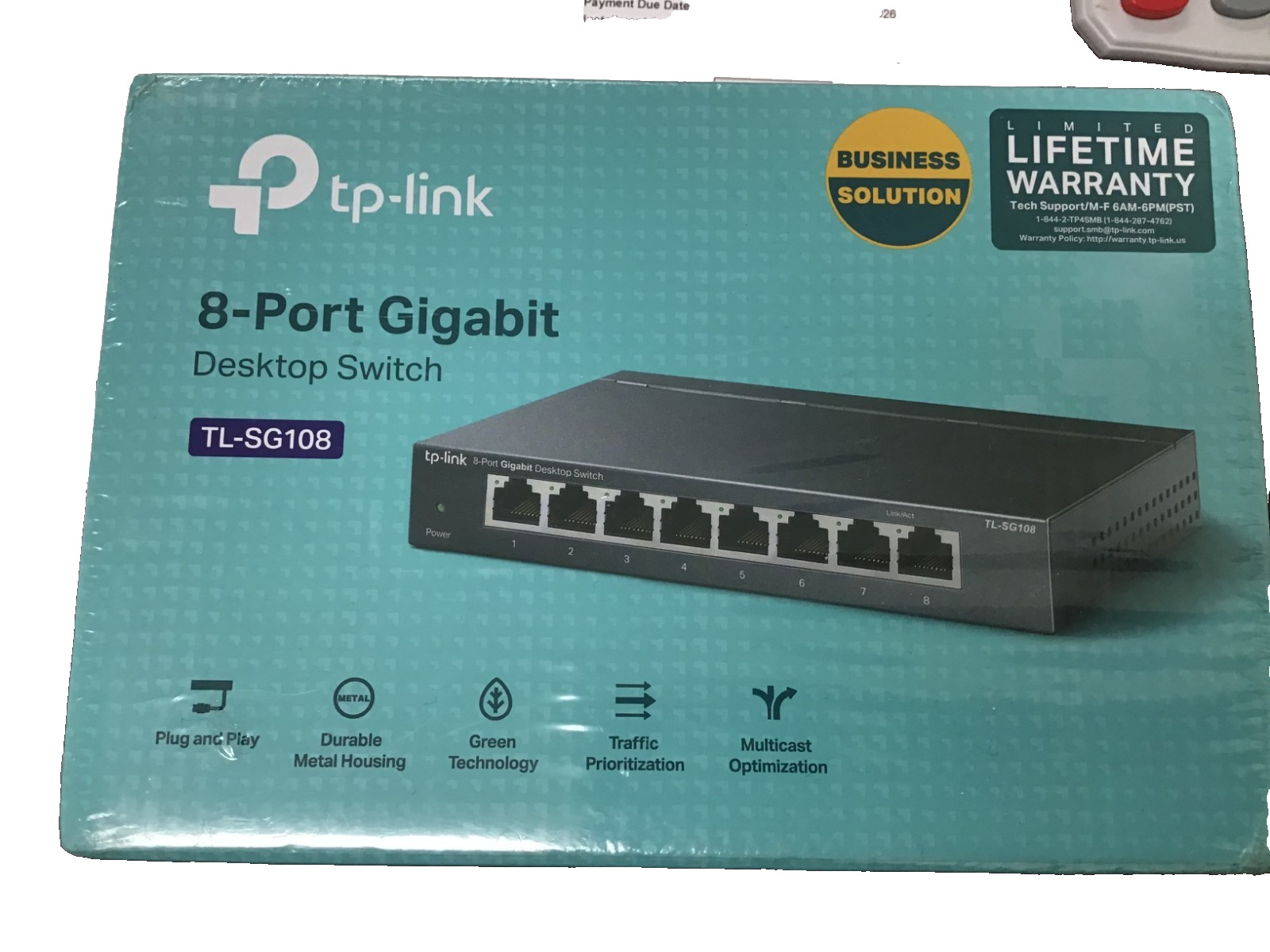 TP-LINK TP-Link (TL-SG108) External Switc
